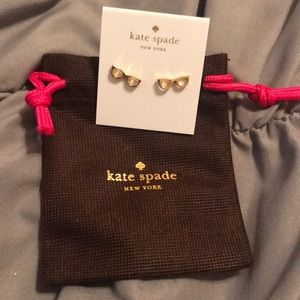 NEW Kate Spade “Lookout Glasses” Stud Earrings